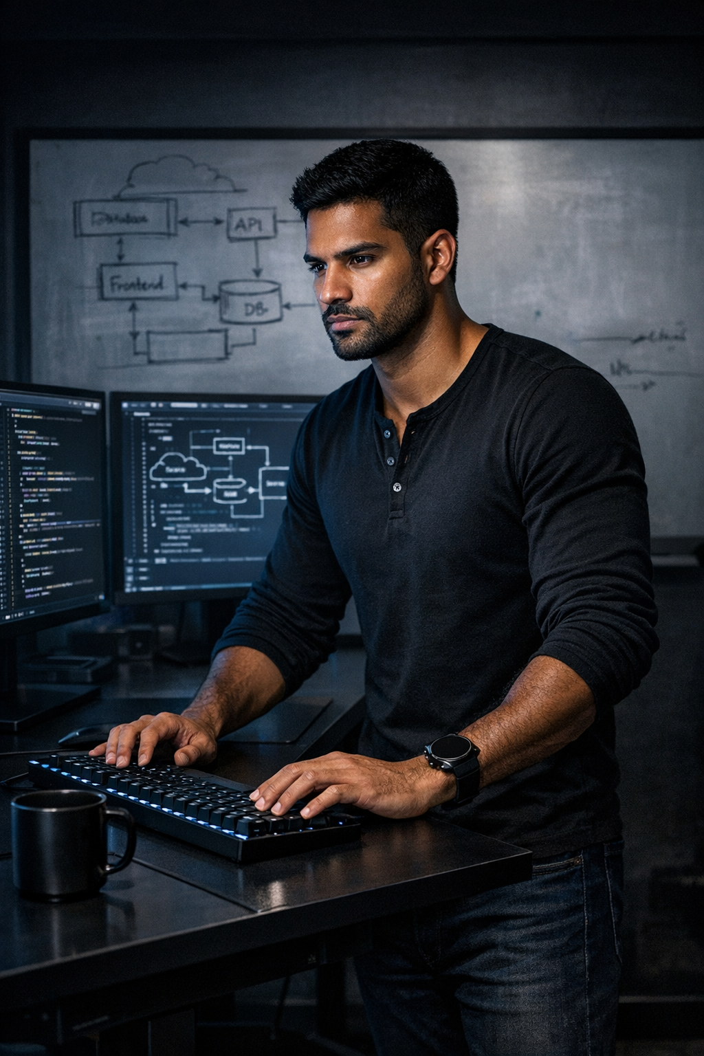 Dev profile illustration