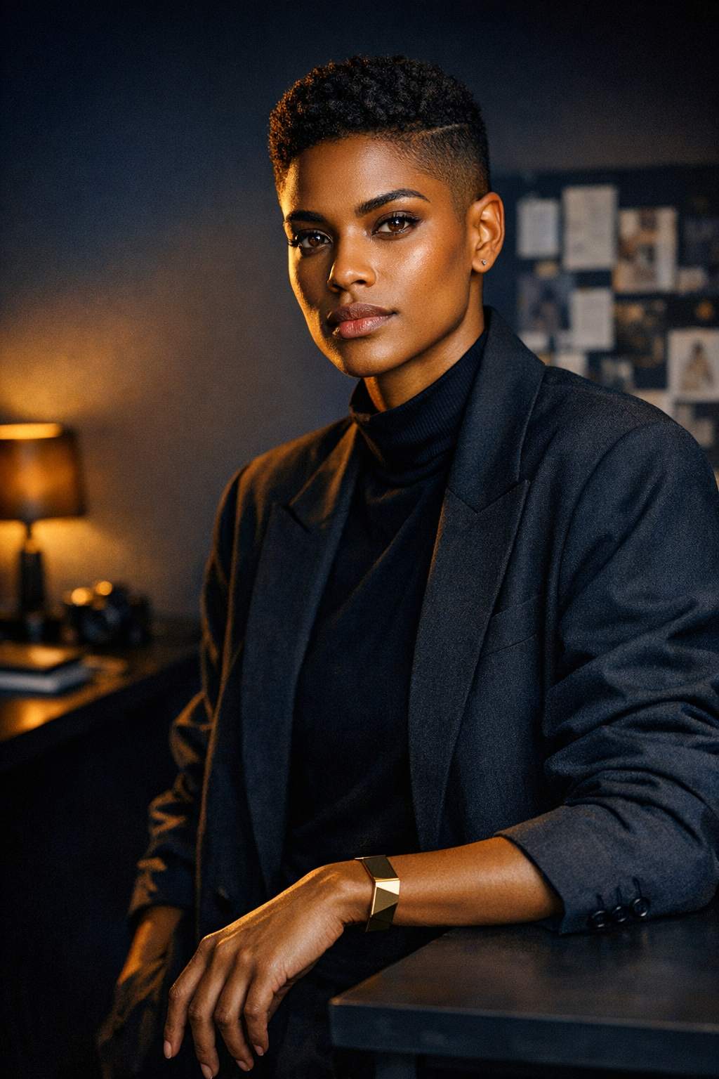 Iris profile illustration