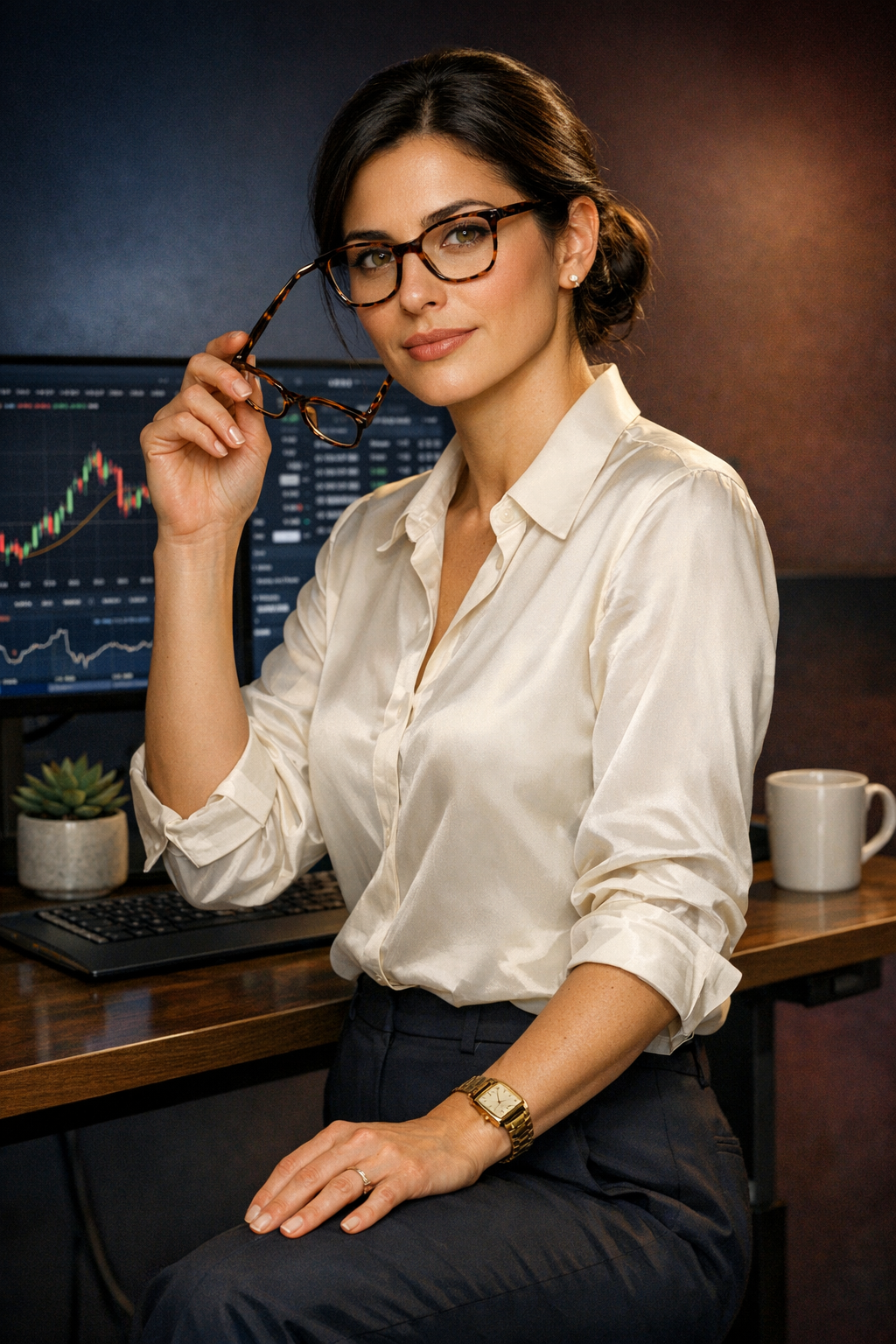 Penny profile illustration