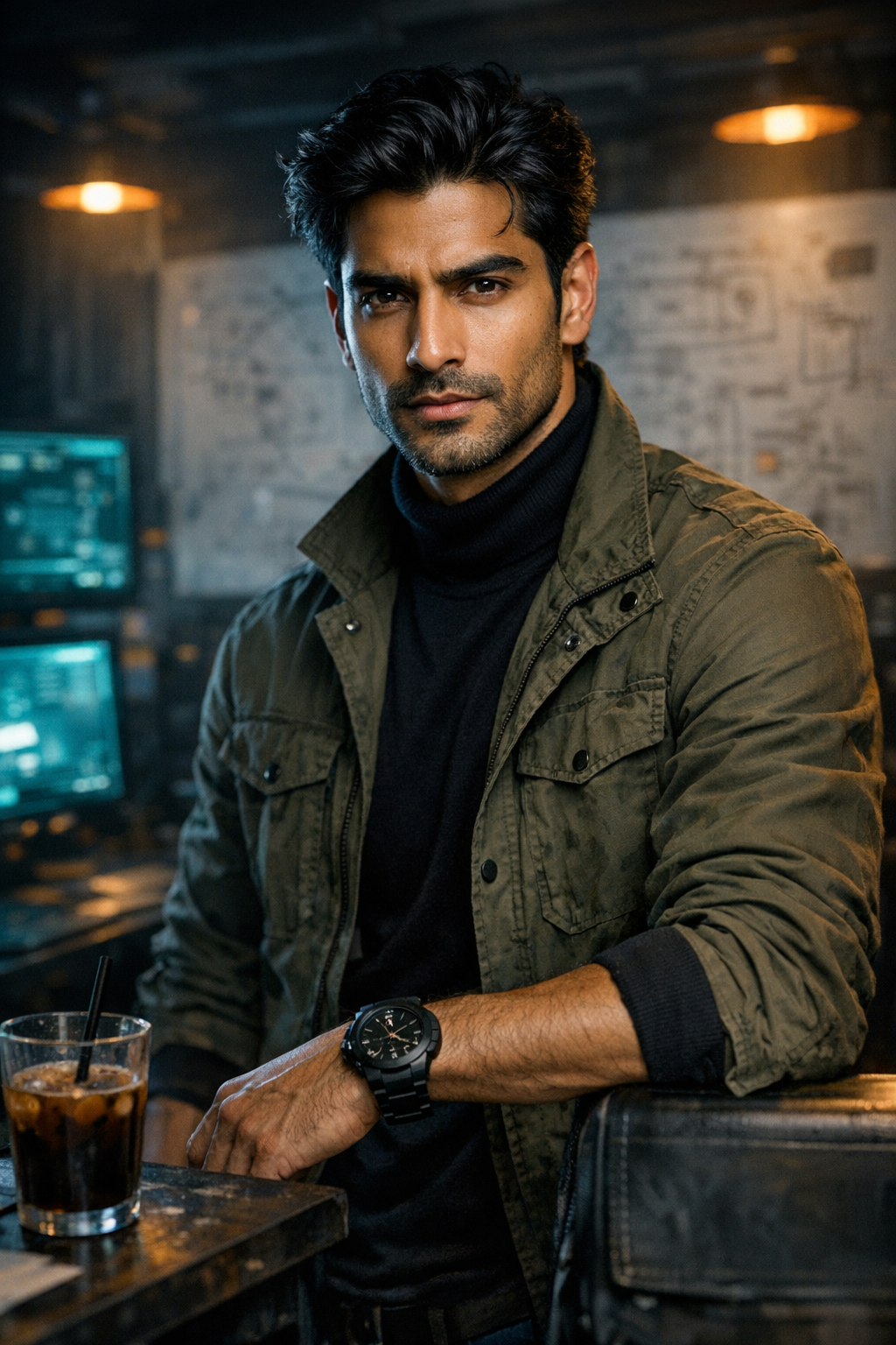 Scout profile illustration